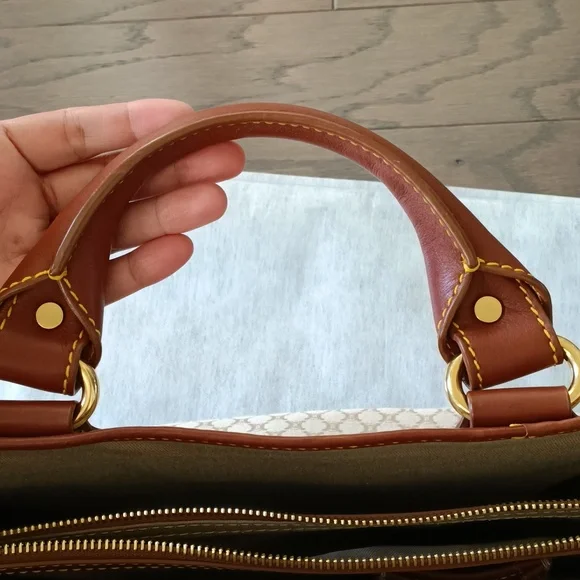 Celine boogie elegant Brown and Cream Designer Tote Bag - Picture 16 of 17